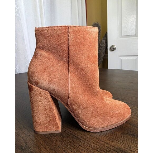 Jessica Simpson Burdete Womens booties size 9 Boots Leather - Picture 1 of 16